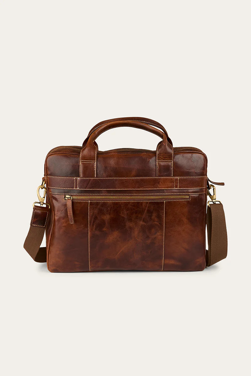 Toro Briefcase - Cognac