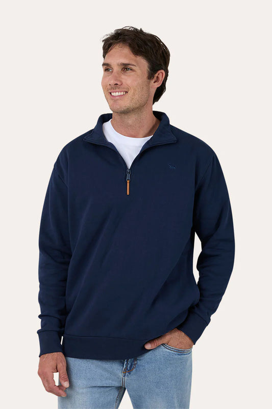 Strand Mens 1/4 Zip Crew