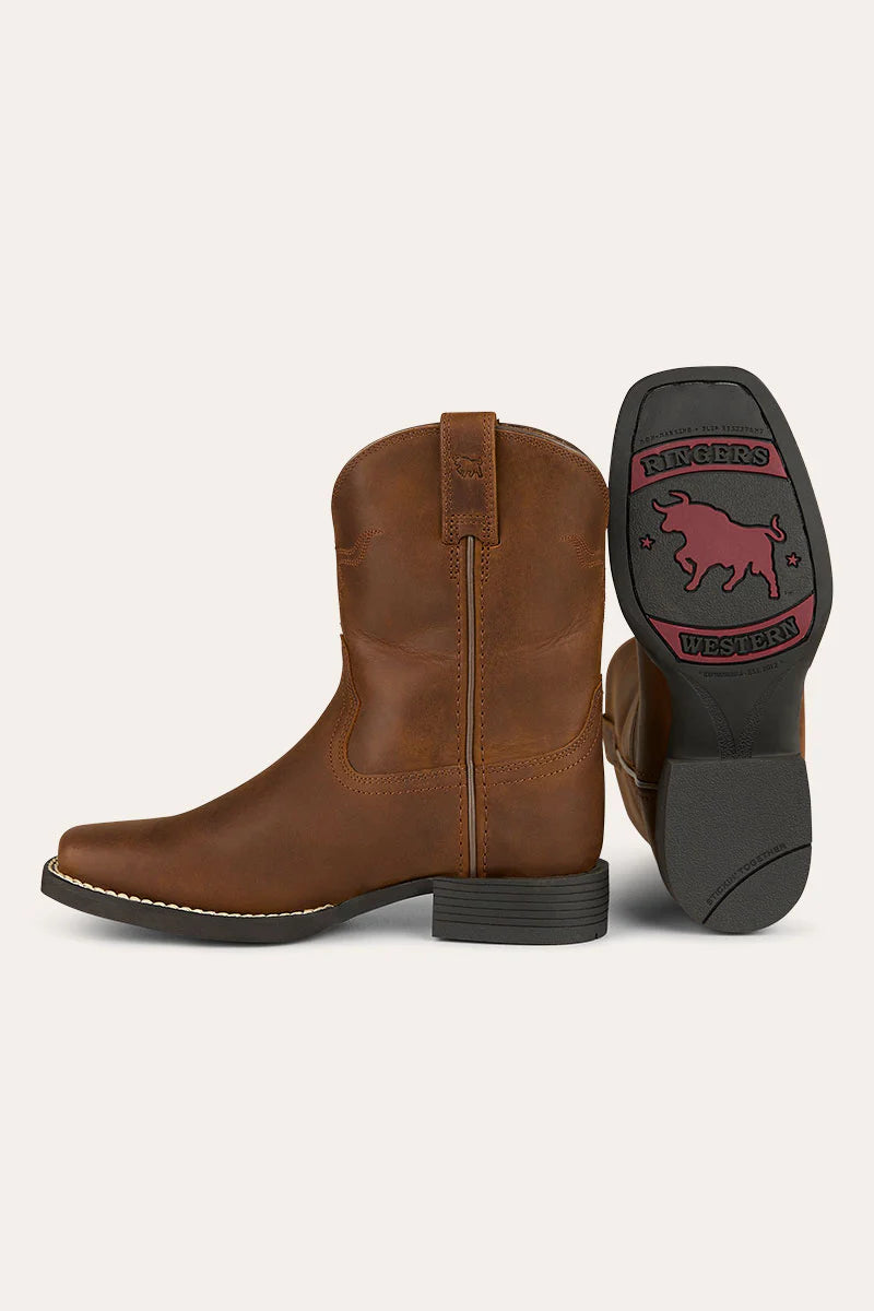 Kids Roper Boot - Tan