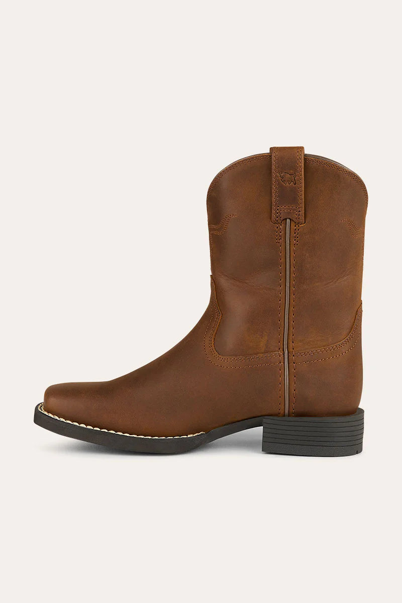 Kids Roper Boot - Tan