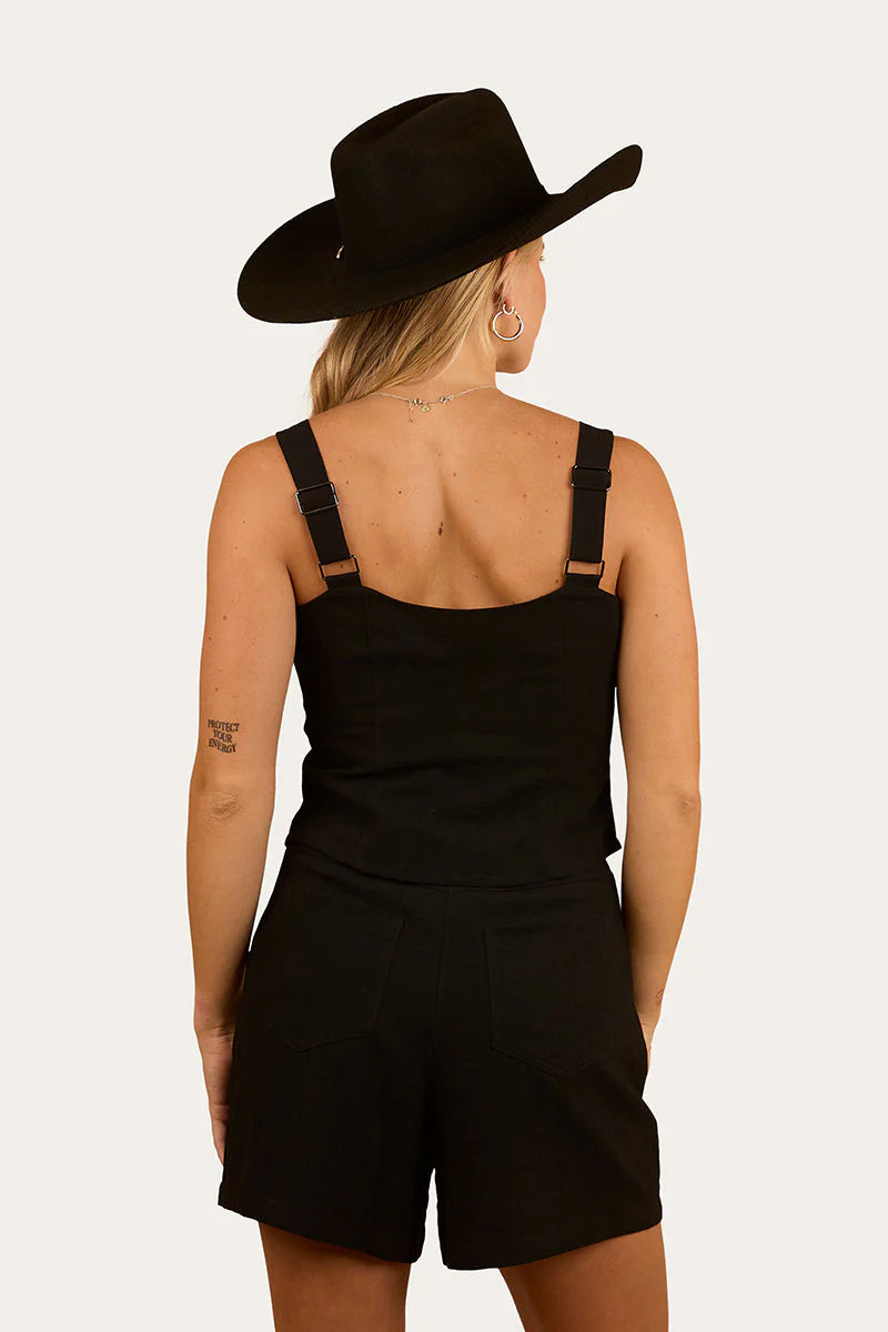 Westley Embroidered Short - Black