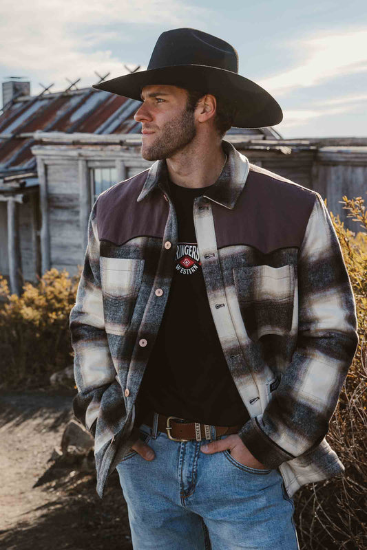 Kyogle Mens Western Jacket - Multi