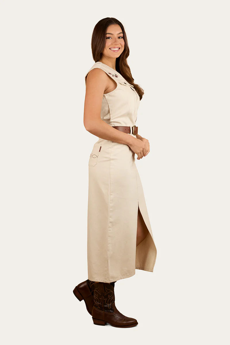 Airlie Women’s Denim Dress - Off White