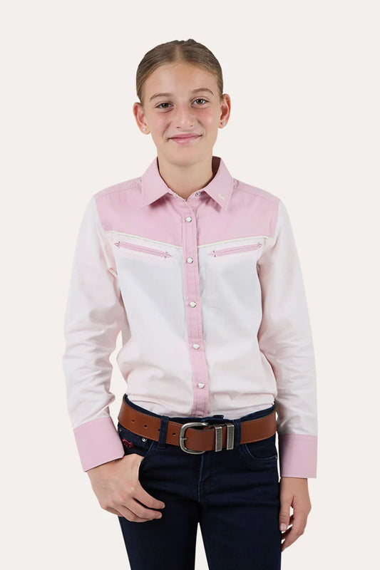 Alamar Kids Western Shirt - Pink