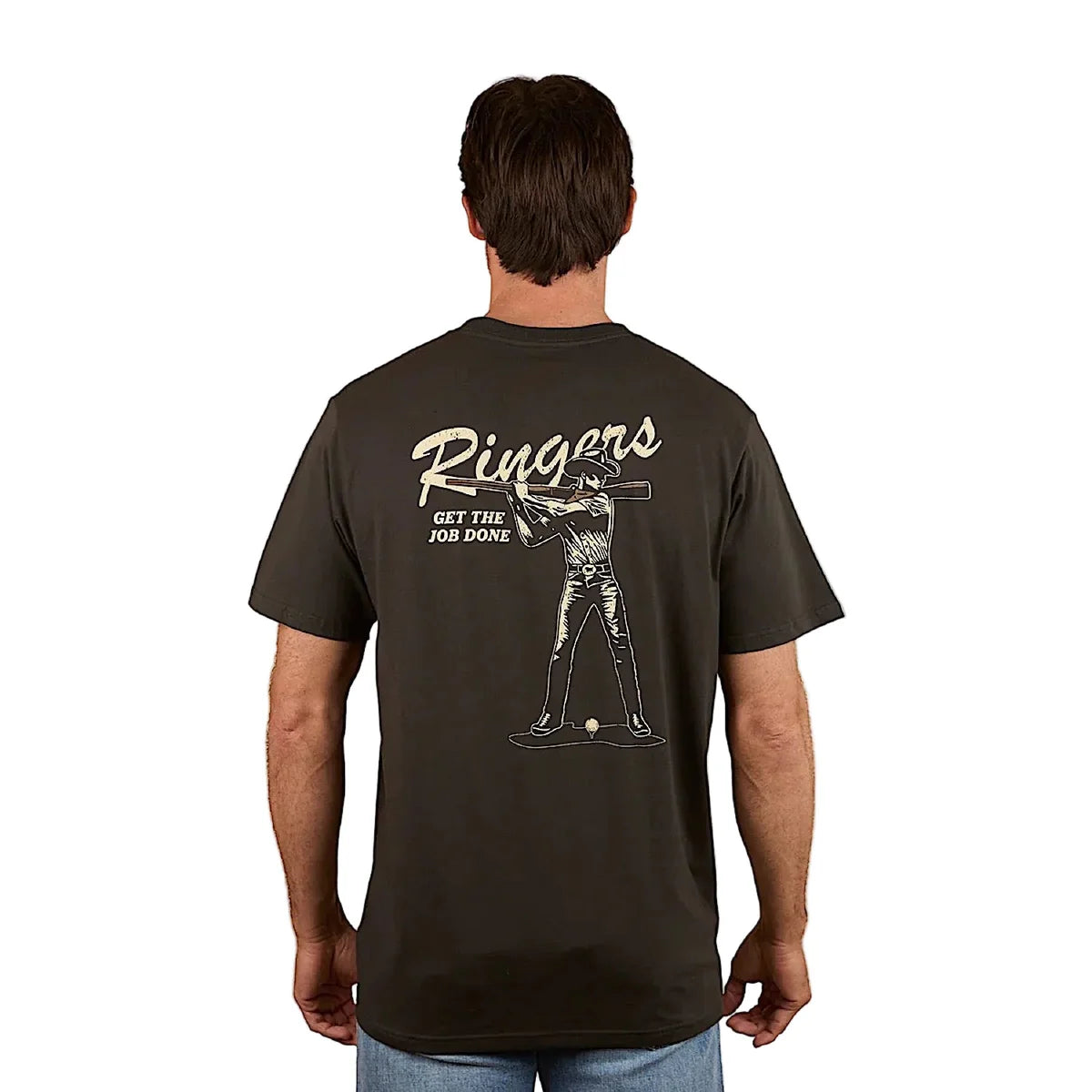 Get The Job Done Men’s Loose Fit T-Shirt - Charcoal