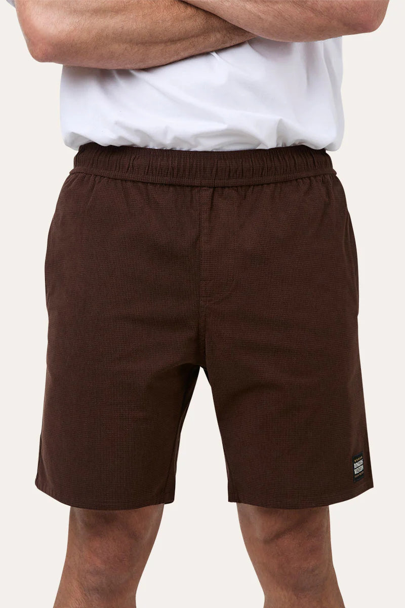 Rough Stock Men’s Walk Short - Saddle Brown