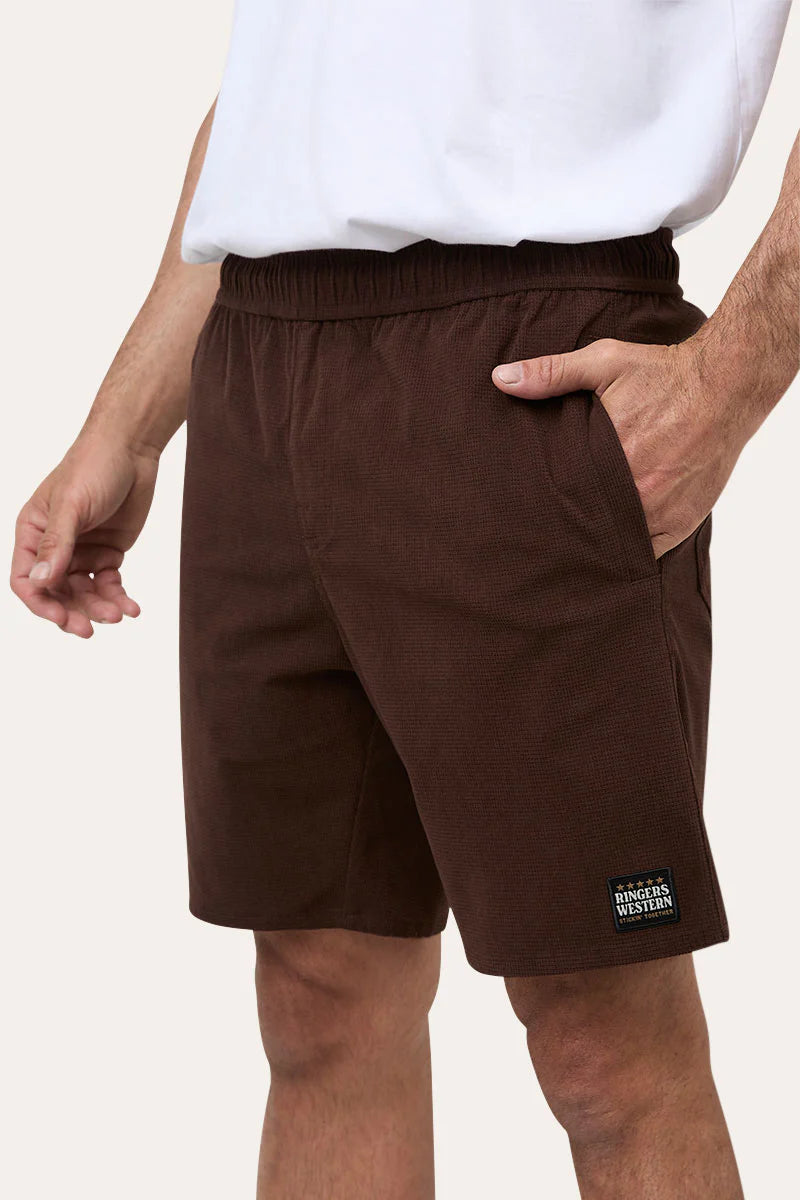 Rough Stock Men’s Walk Short - Saddle Brown