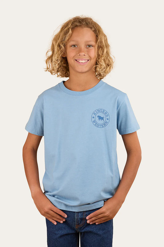 Signature Bull Kids Classic T-Shirt - Dusk/Navy