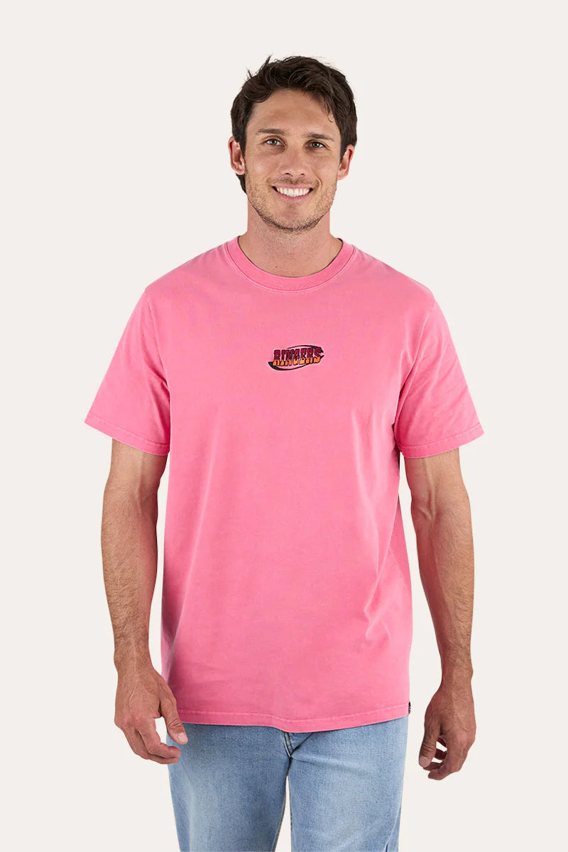 The Pick Up Mens Loose Fit T-Shirt - Washed Pink