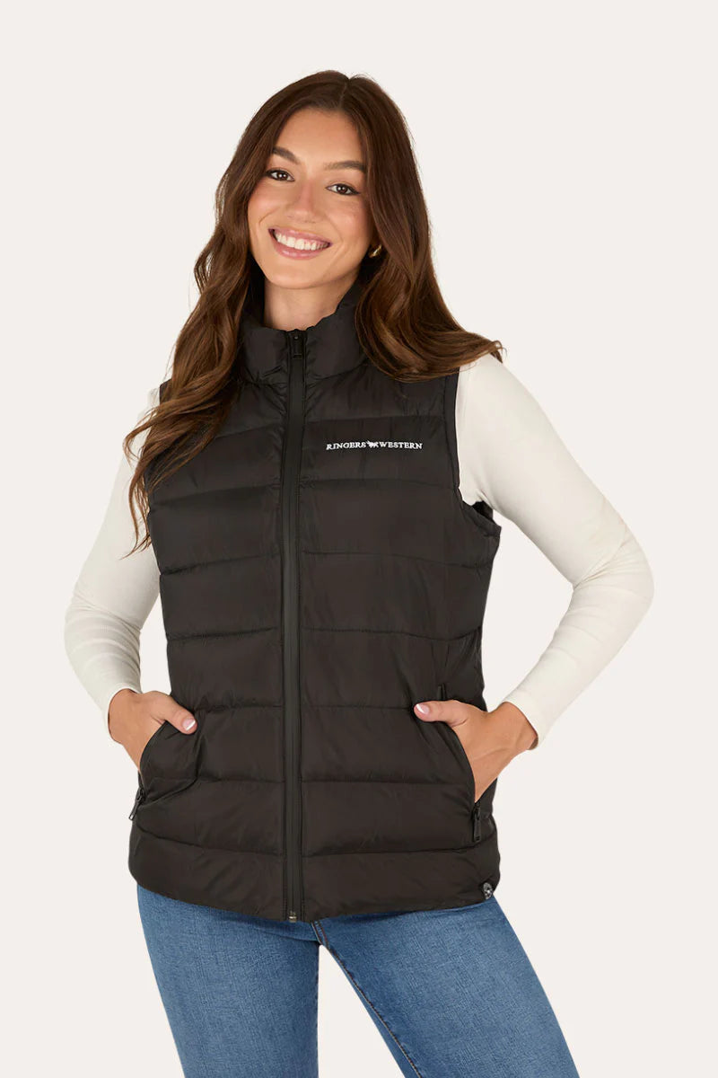 Elament Women’s Puffer Vest - Black