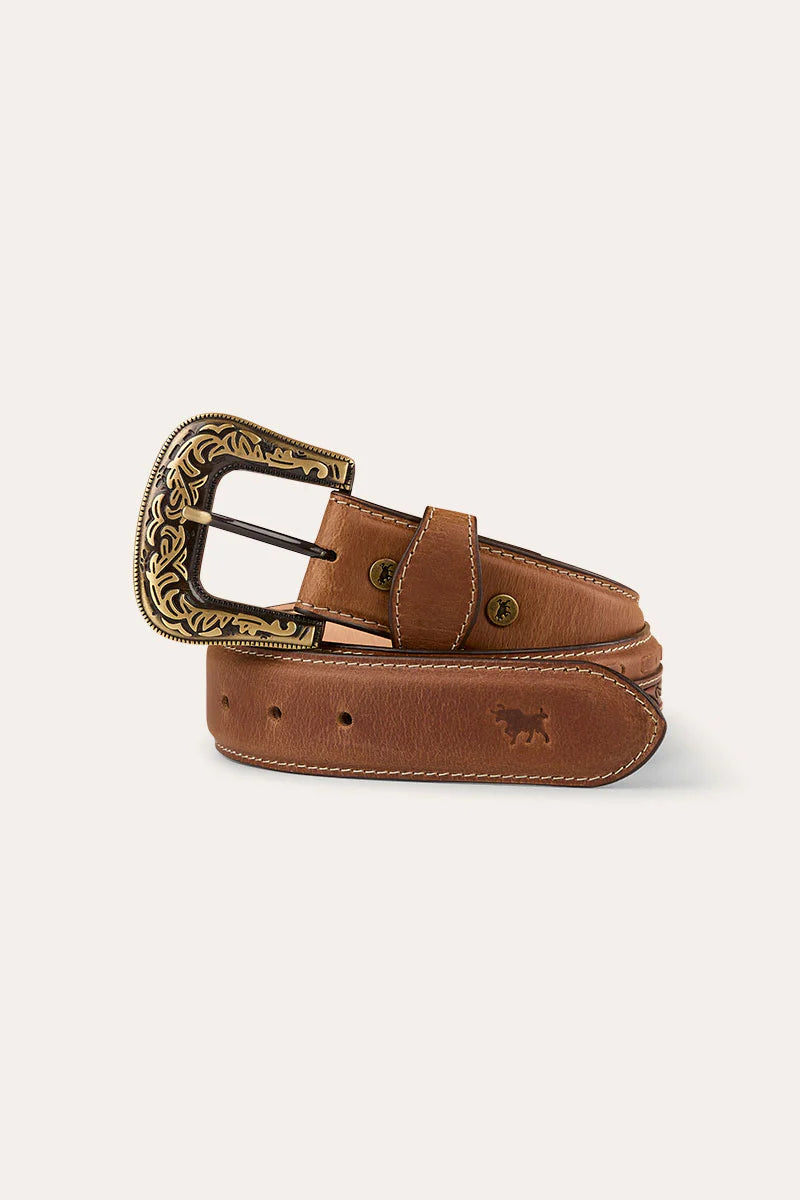 Camaro Belt - Brown/Silver