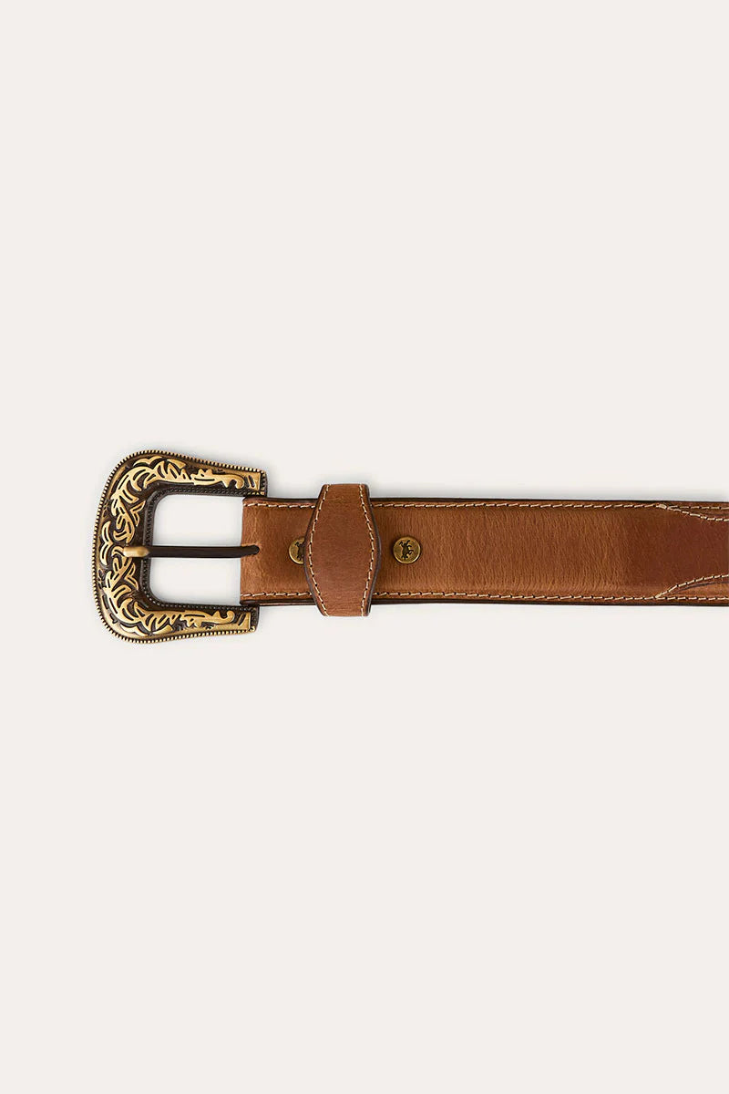 Camaro Belt - Brown/Silver