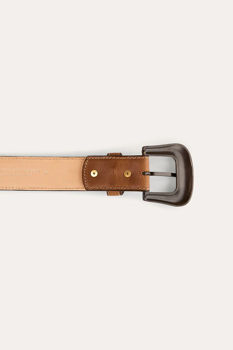 Camaro Belt - Brown/Silver