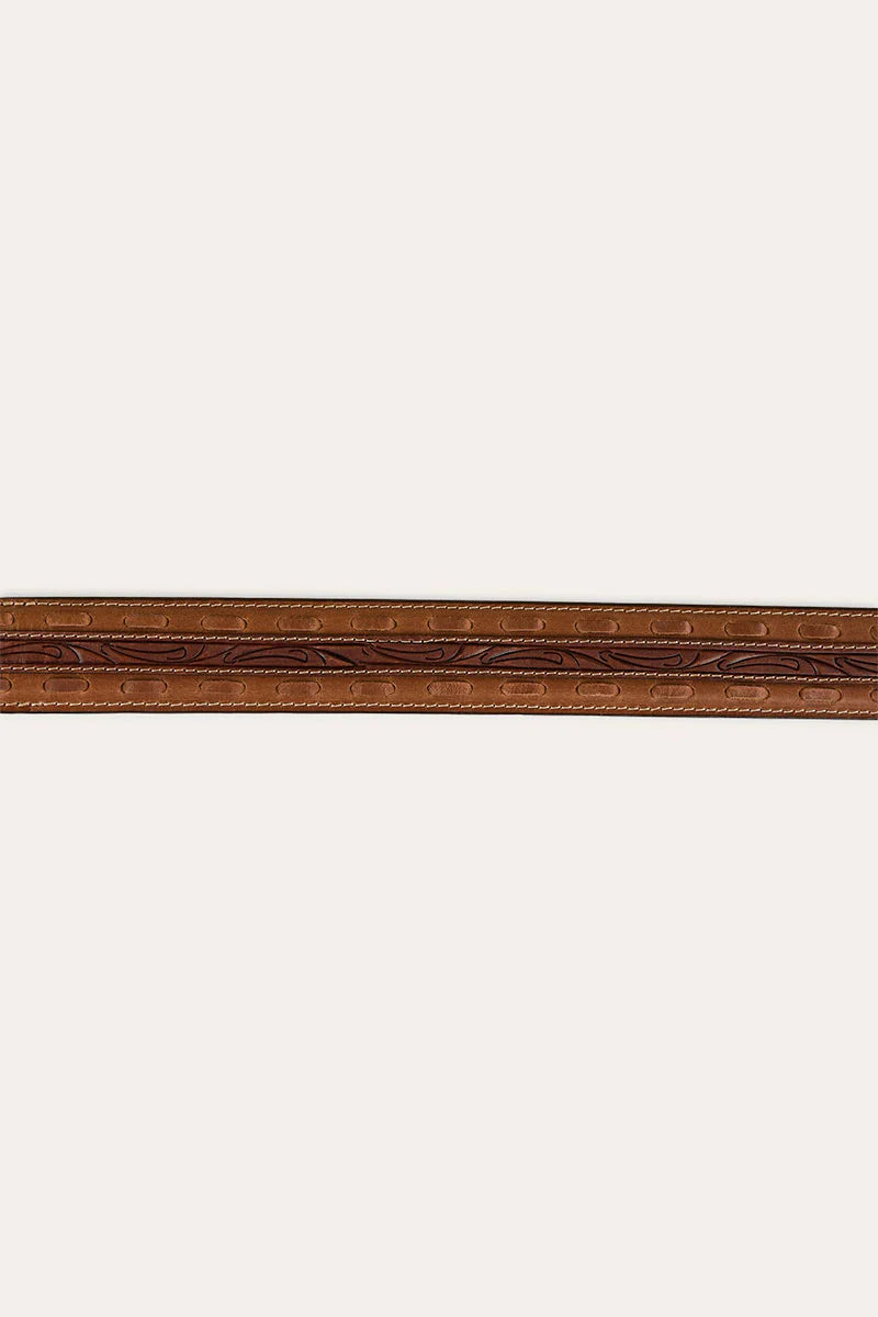 Camaro Belt - Brown/Silver