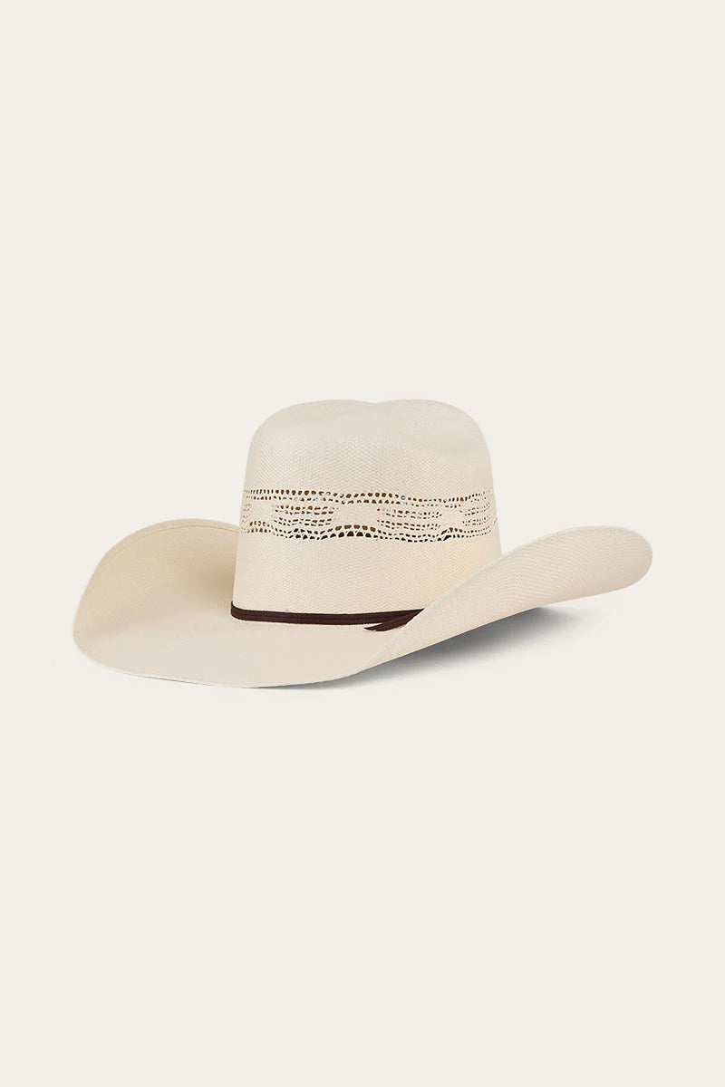 Indiana straw hat - white