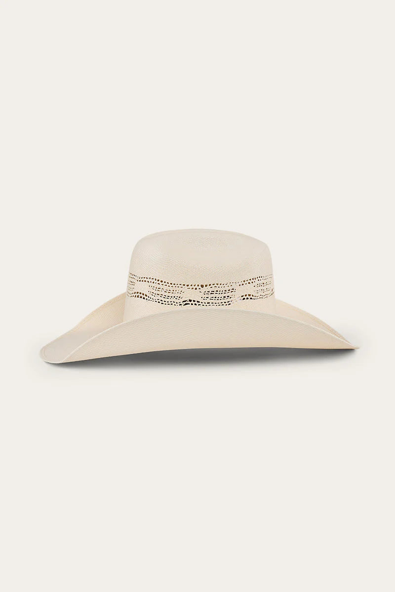 Indiana straw hat - white