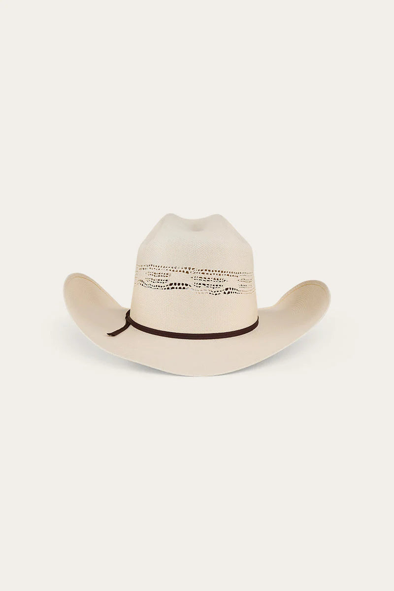 Indiana straw hat - white