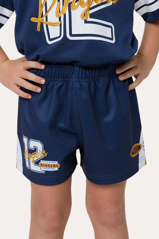 Since 2012 Babies Footy Short - College Navy
