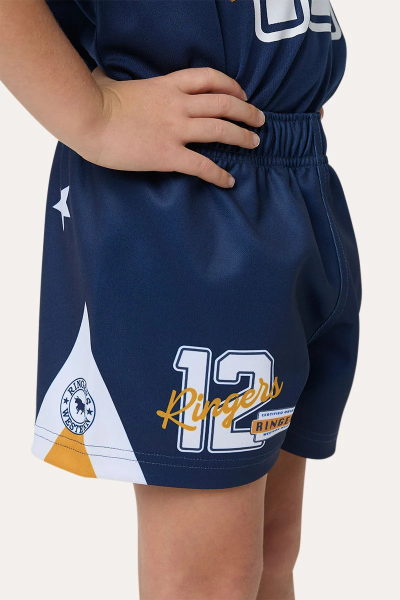 Since 2012 Babies Footy Short - College Navy
