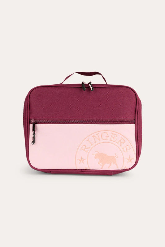 Baxter Lunch Box - Plum / Light Pink