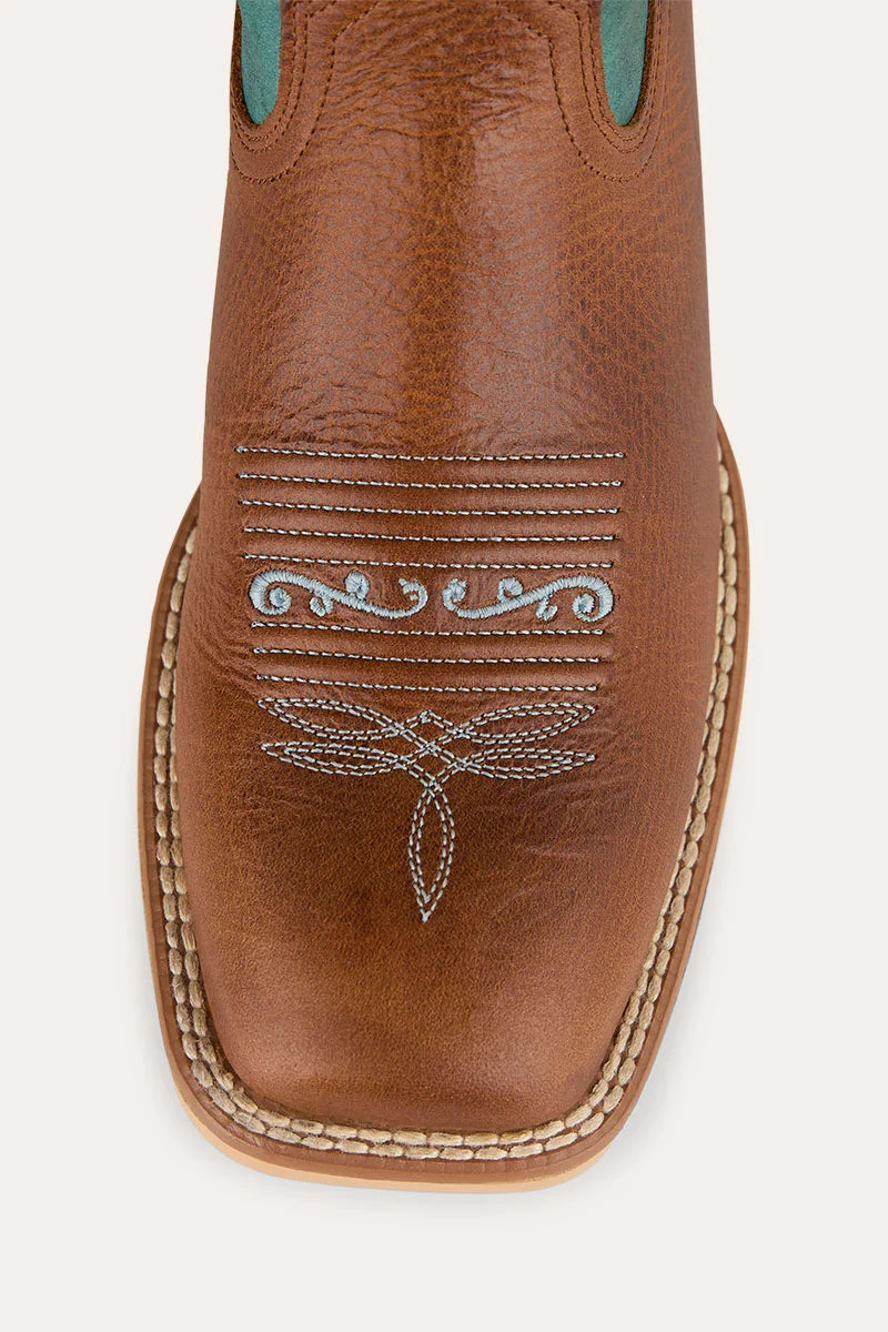 Alivail Boot - Brown / Green