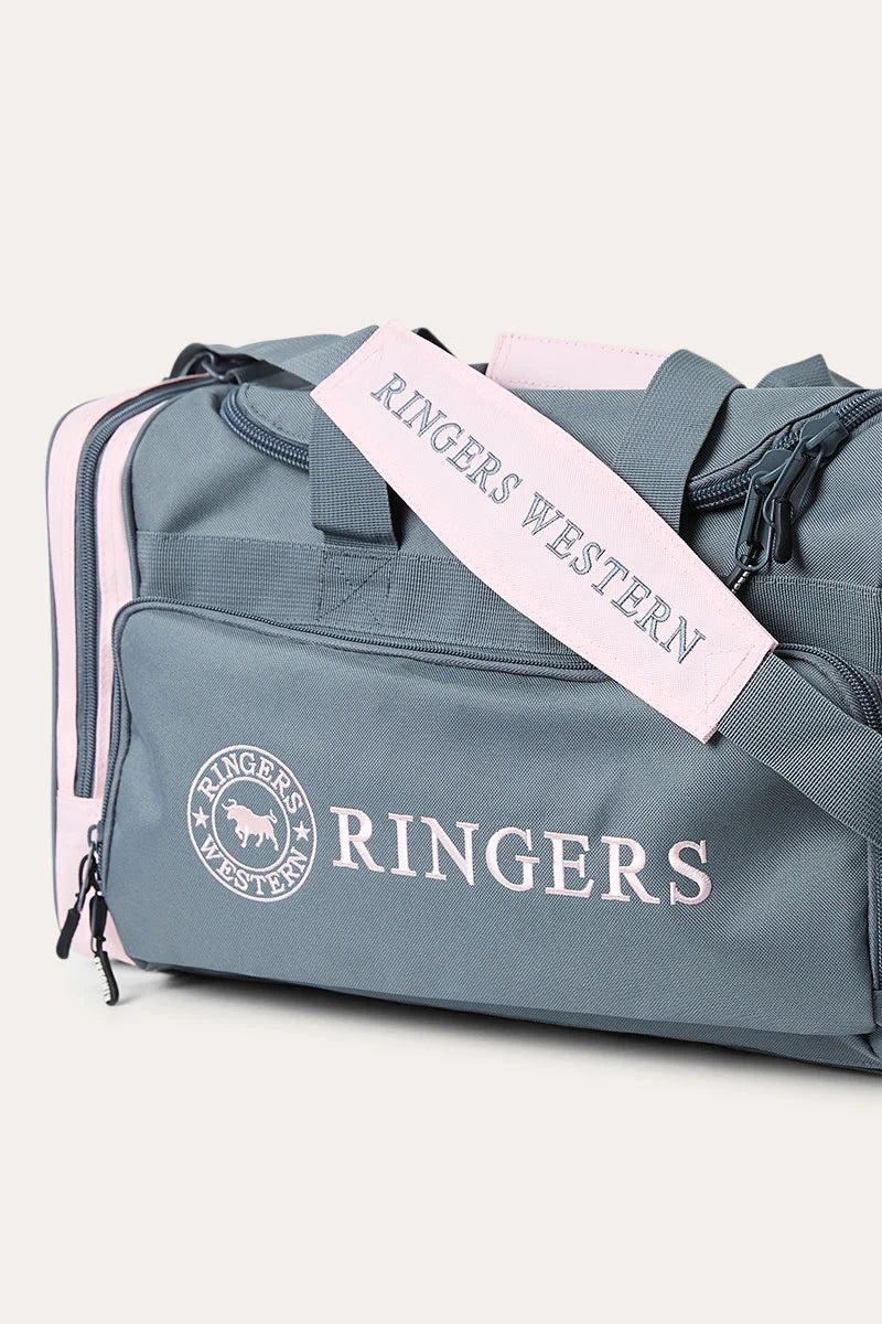 Rider Go Sports Bag - Charcoal/Pastel Pink