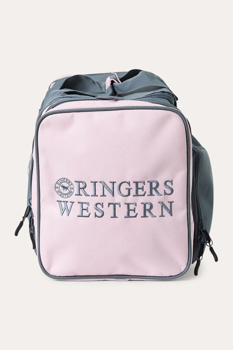 Rider Go Sports Bag - Charcoal/Pastel Pink