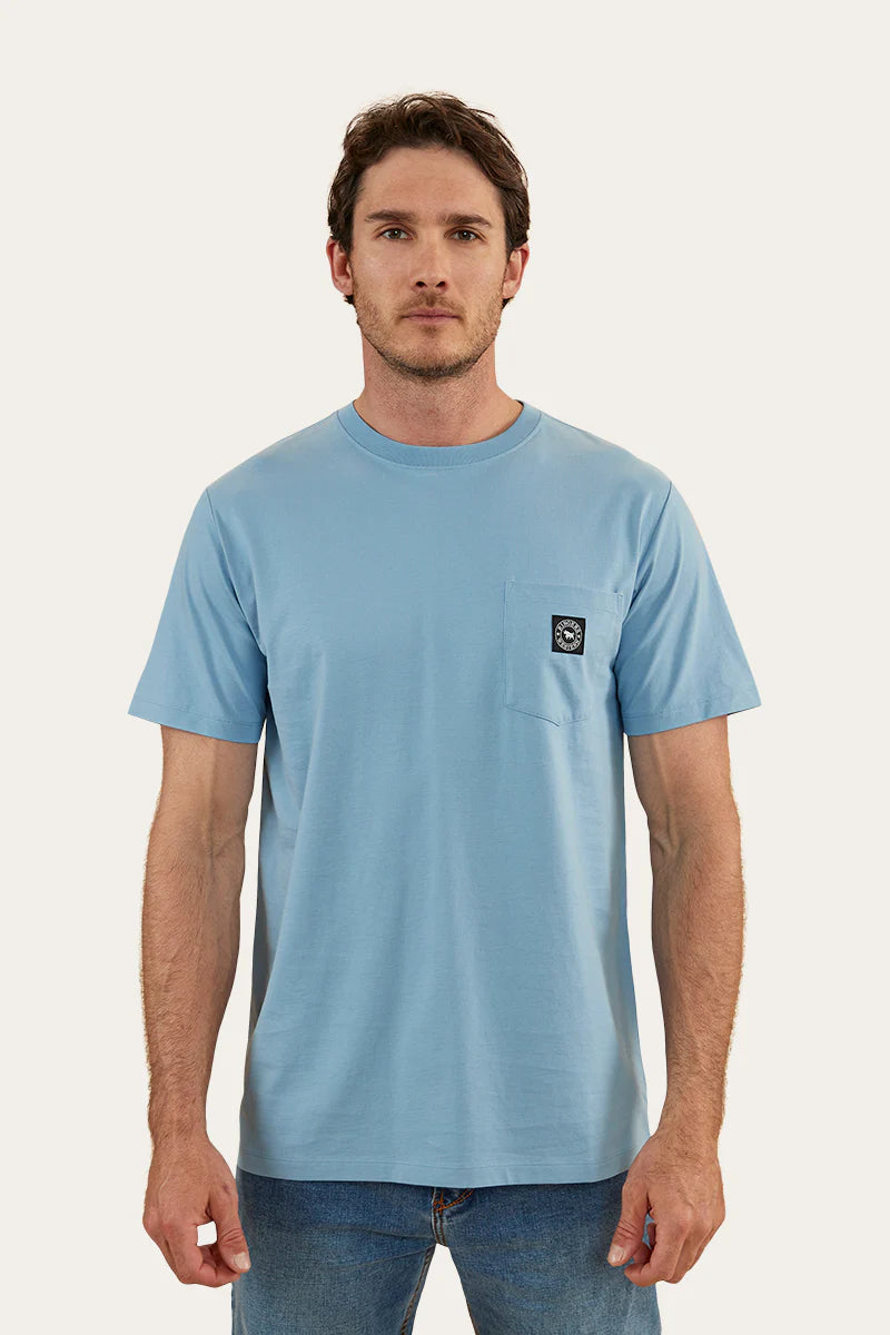 Southbridge Mens Classic Fit Pocket Tee - Dusk