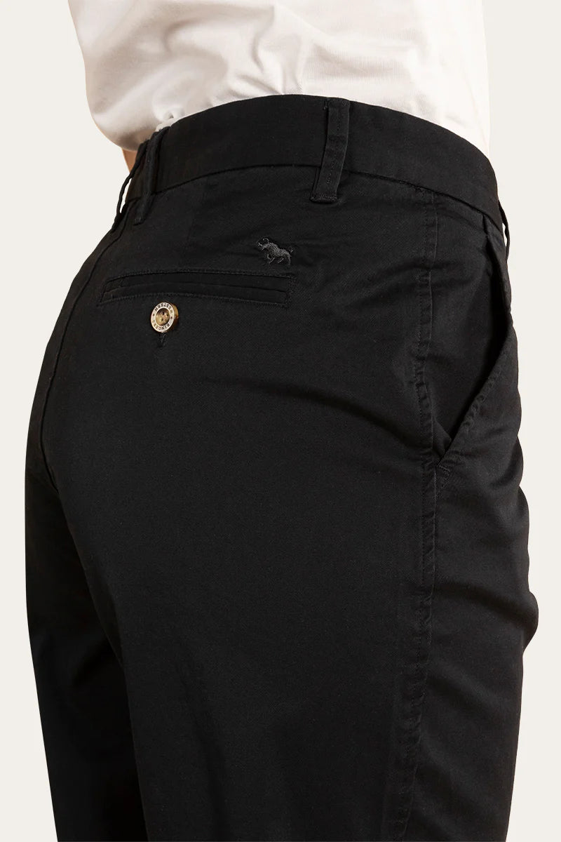 Scottsdale Womens Regular Fit Chino - Black